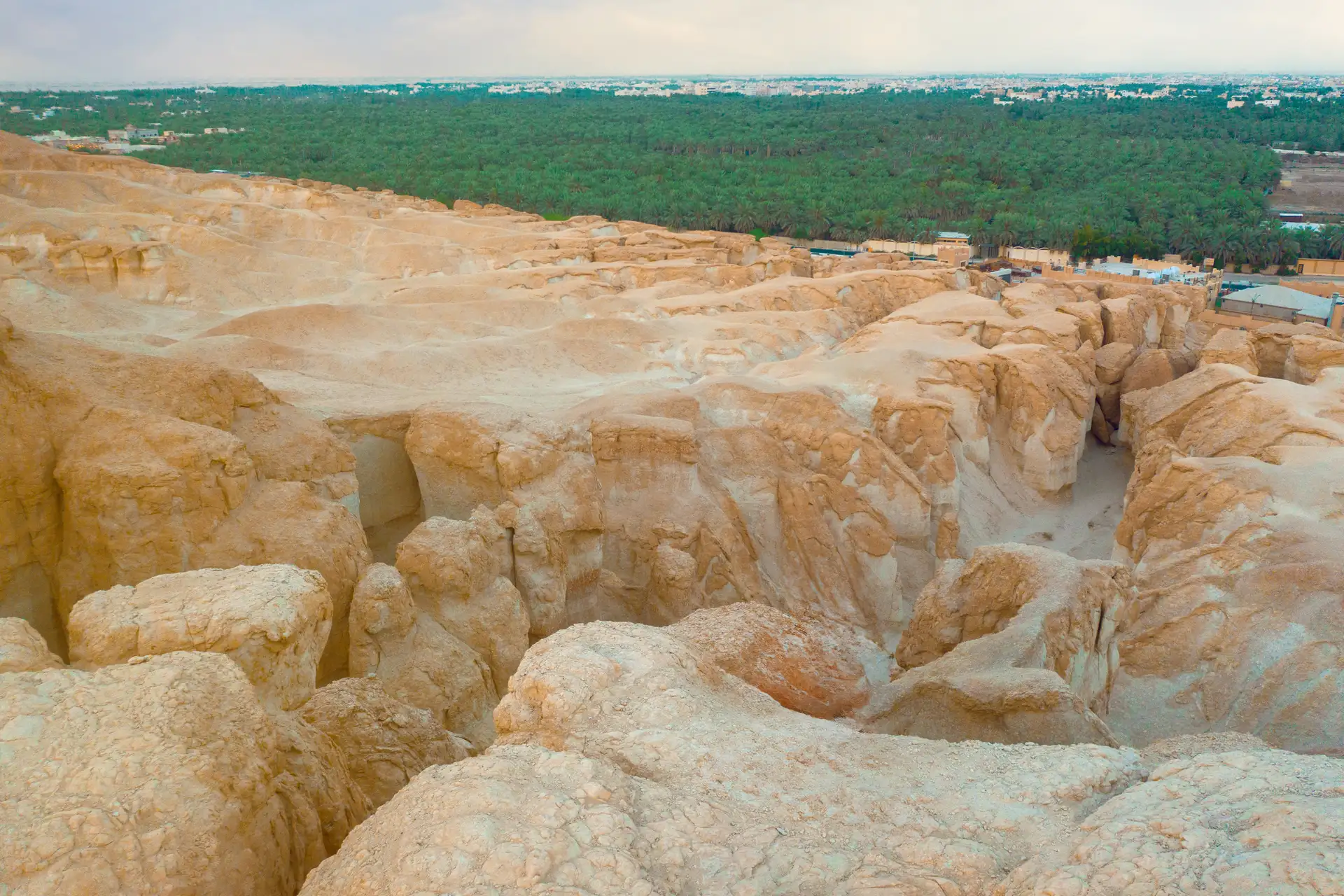 Visit the Caves of AlQarah Mountain
