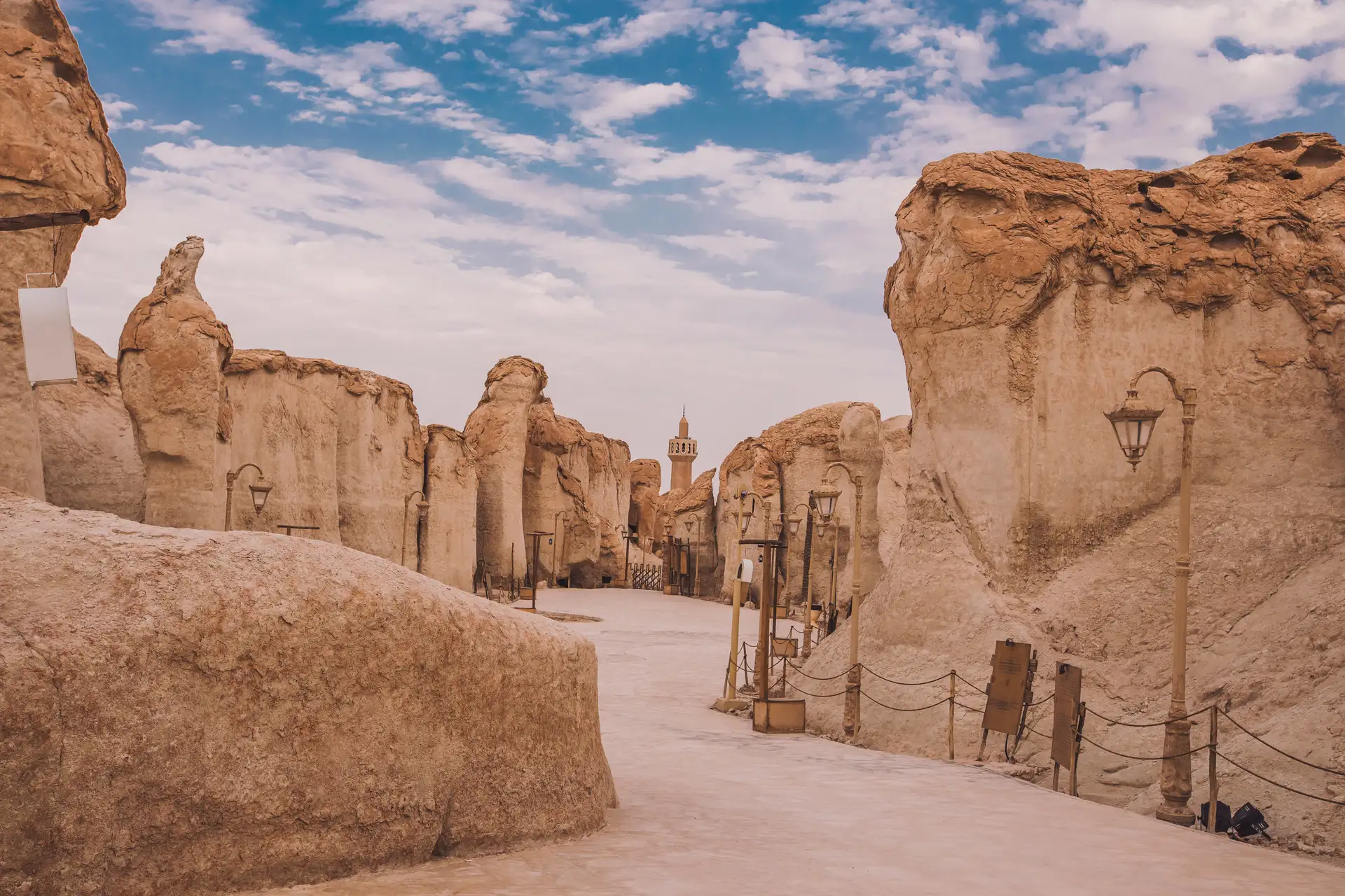 Visit the Caves of AlQarah Mountain